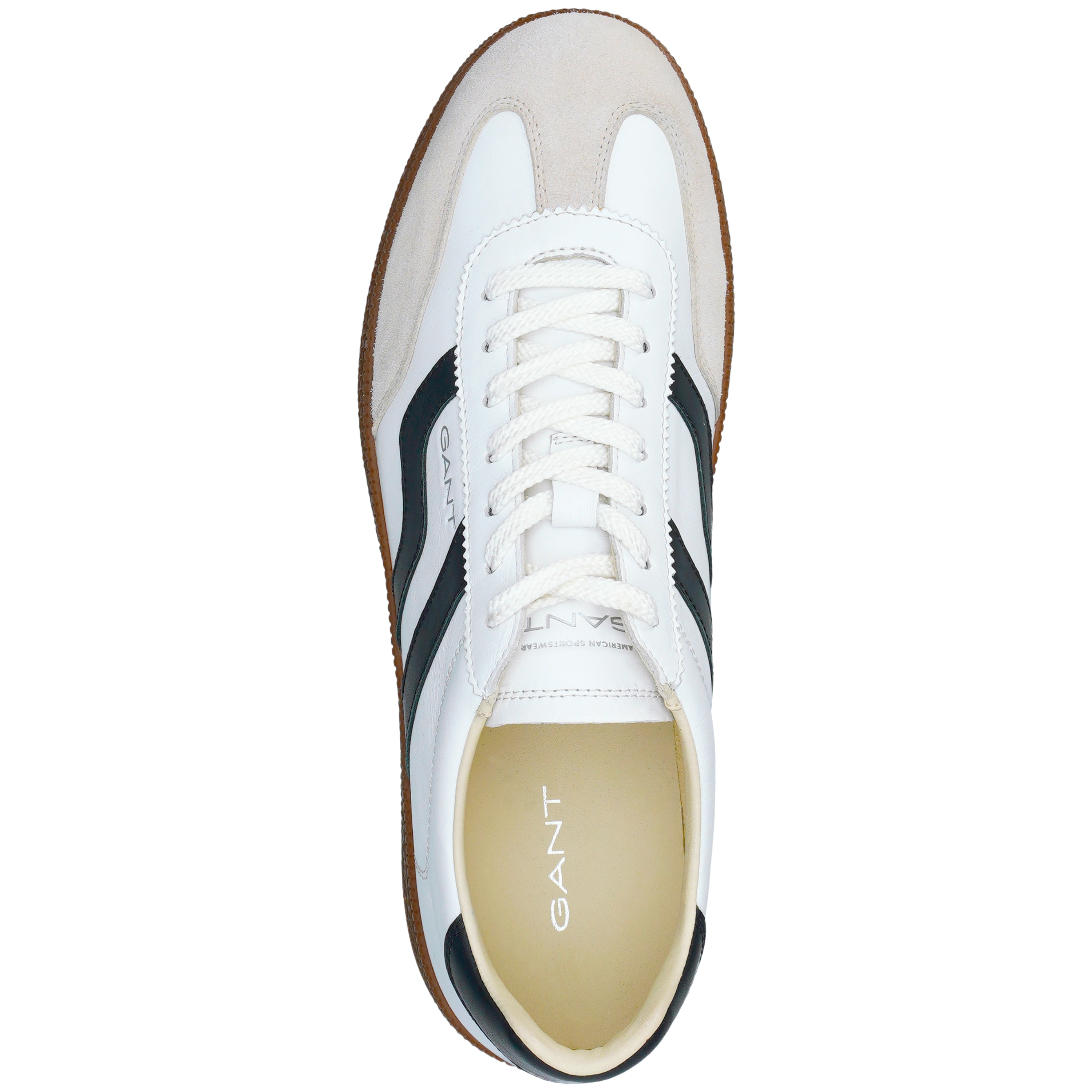 Damen Sneaker in creme weiß beige braun von Gant