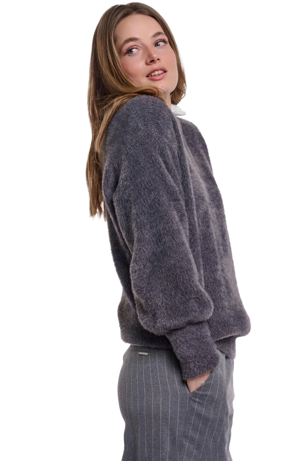 Rino & Pelle Seo Damen Flausch-Pullover