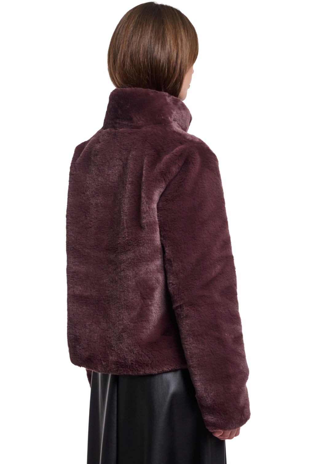 Rino & Pelle Vie kurze Damen Plüschjacke