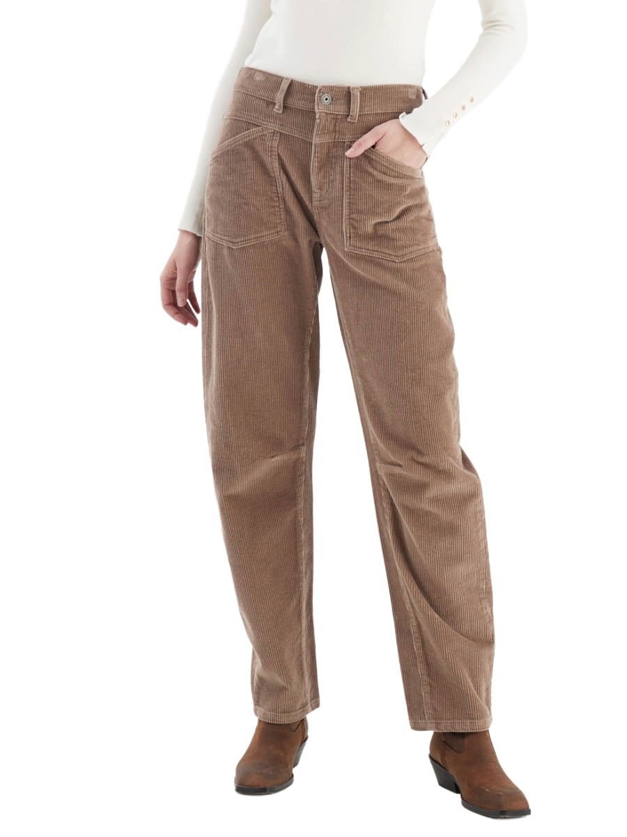 C.O.J. Cup of Joe Selena Cordhose im Barrel Fit