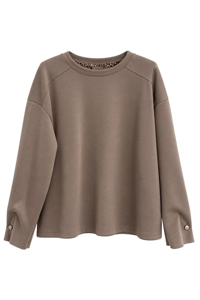 Skuba Sweatshirt mit Knopf am Ärmel