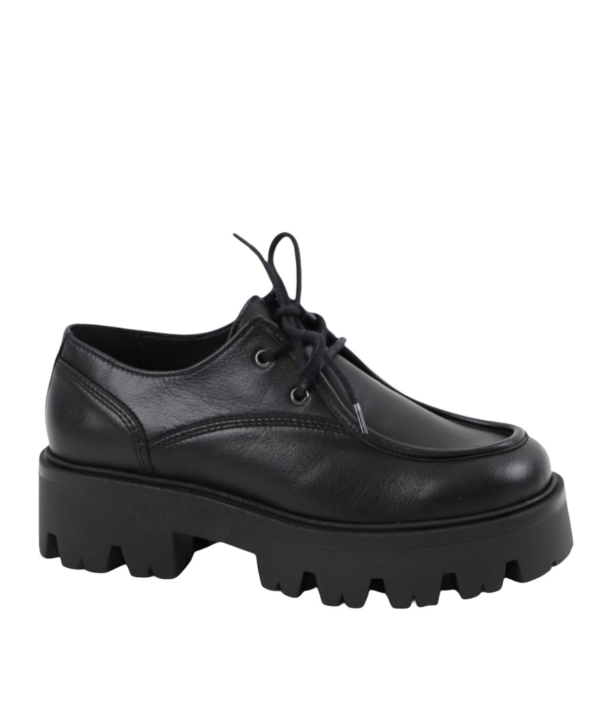 Apple of Eden Margot 1  Damen Leder-Schnürer mit Chunky-Sohle