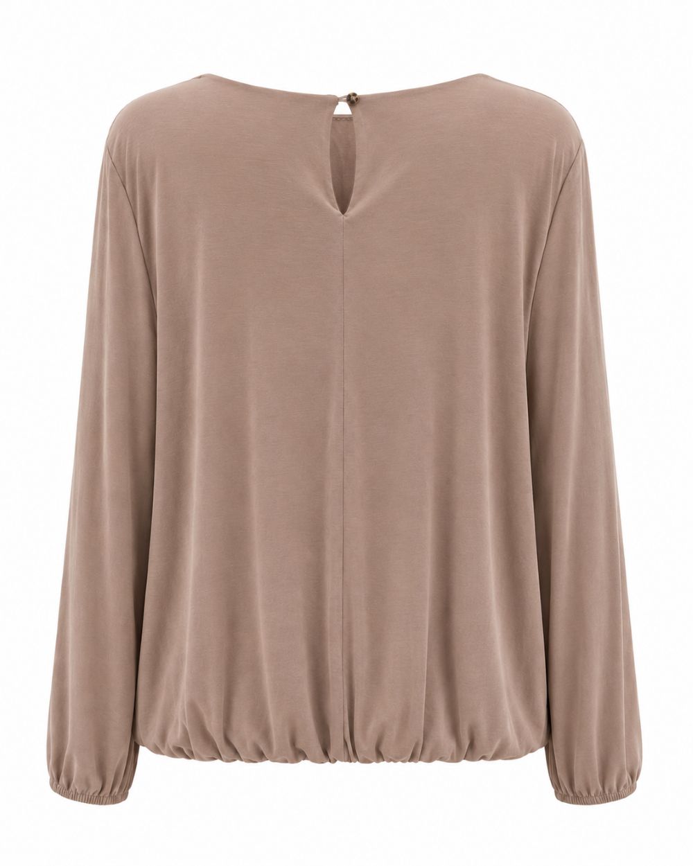 Damen Ballonshirt mit Rundhals