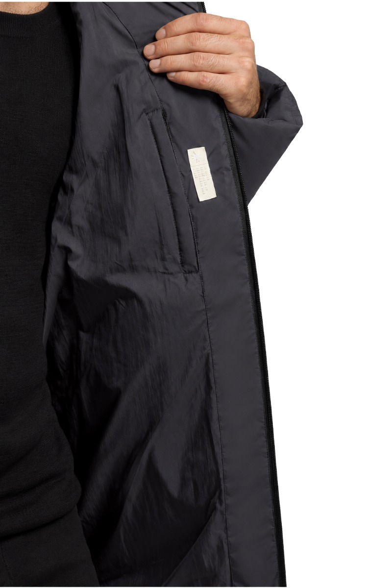 Khujo SILAS Herren Puffer-Steppjacke mit Kapuze und Brusttasche
