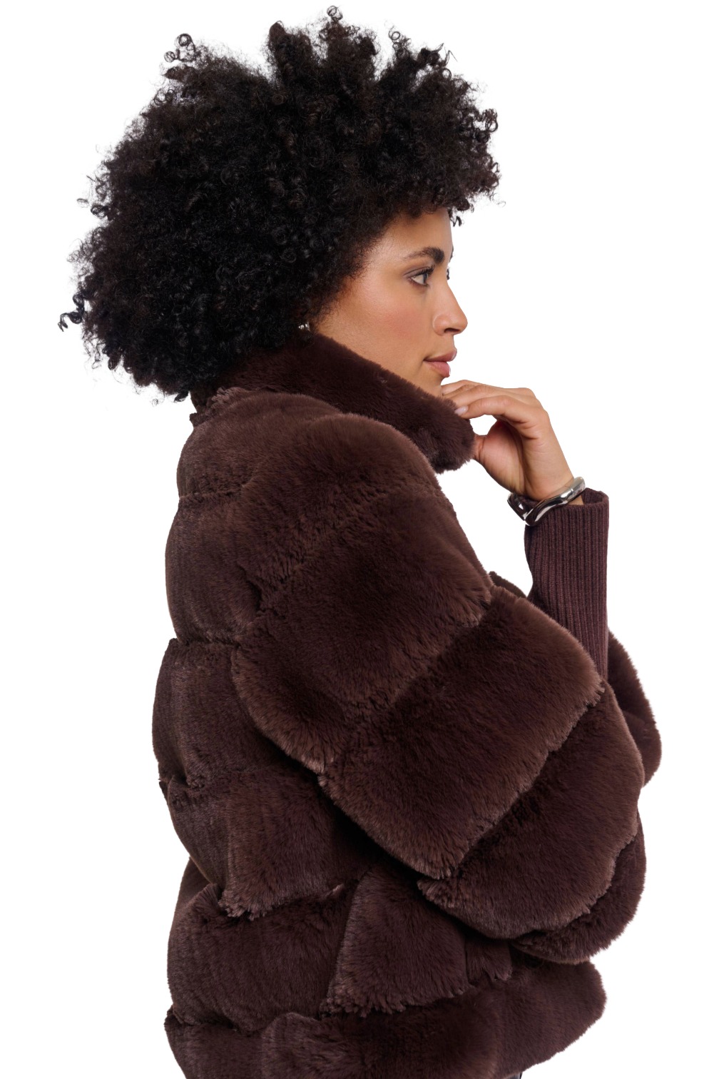 Rino & Pelle Feline Damen Plüschjacke