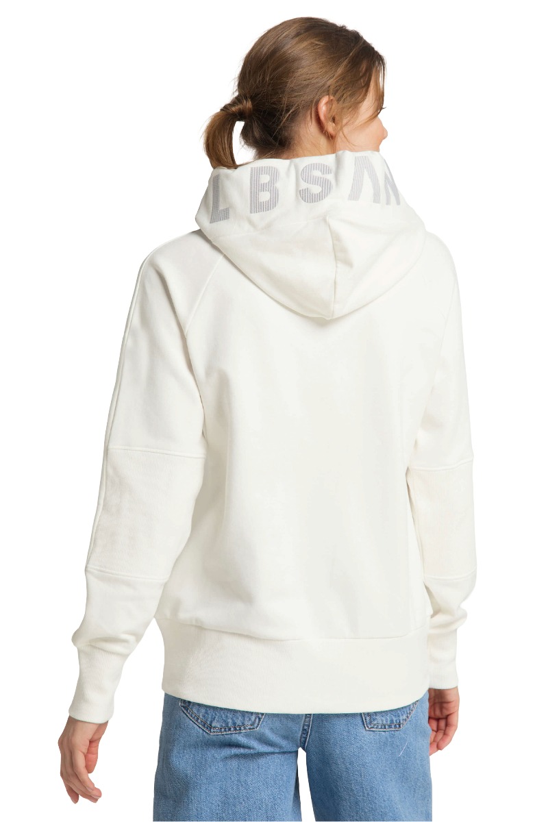 Elbsand Kelda Sweatjacke mit Kapuze & Logo-Stickerei