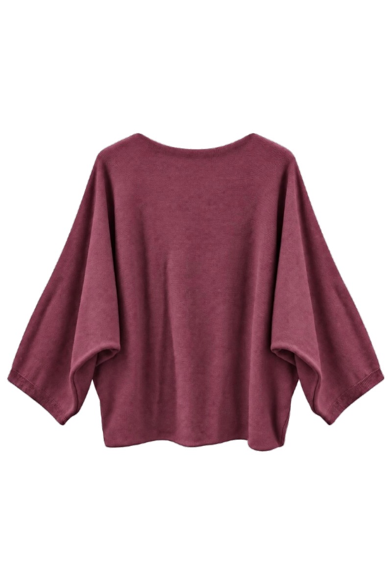 Oversized Feinstrickpullover mit Dolman Ärmeln