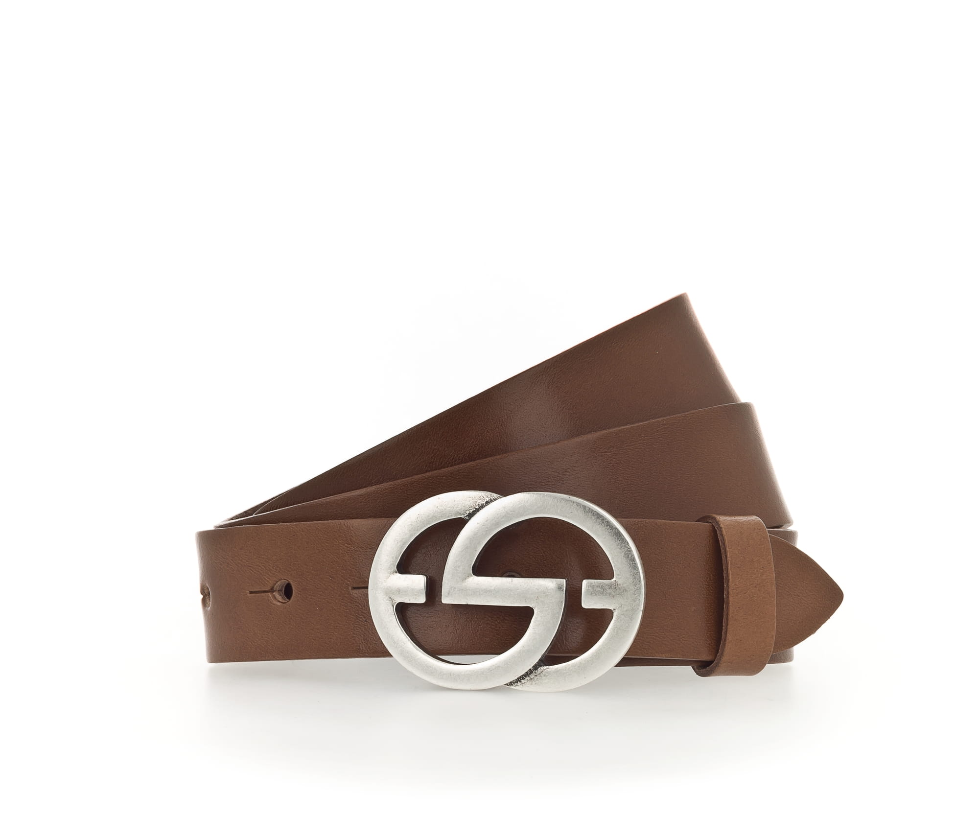 Vanzetti V6021A6398 Damen Gürtel silber Schließe