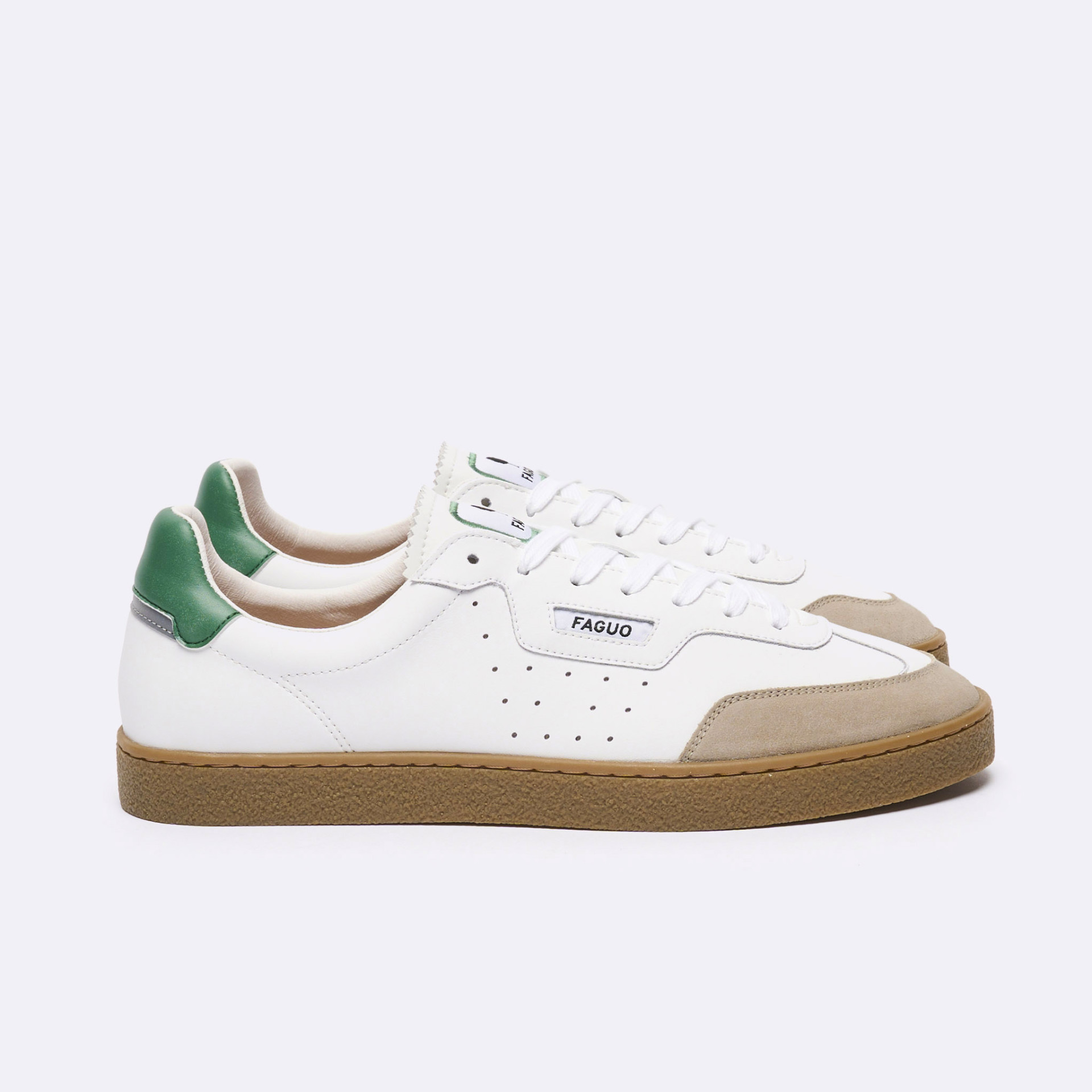 Faguo Lumbo Leather Suede Sneaker