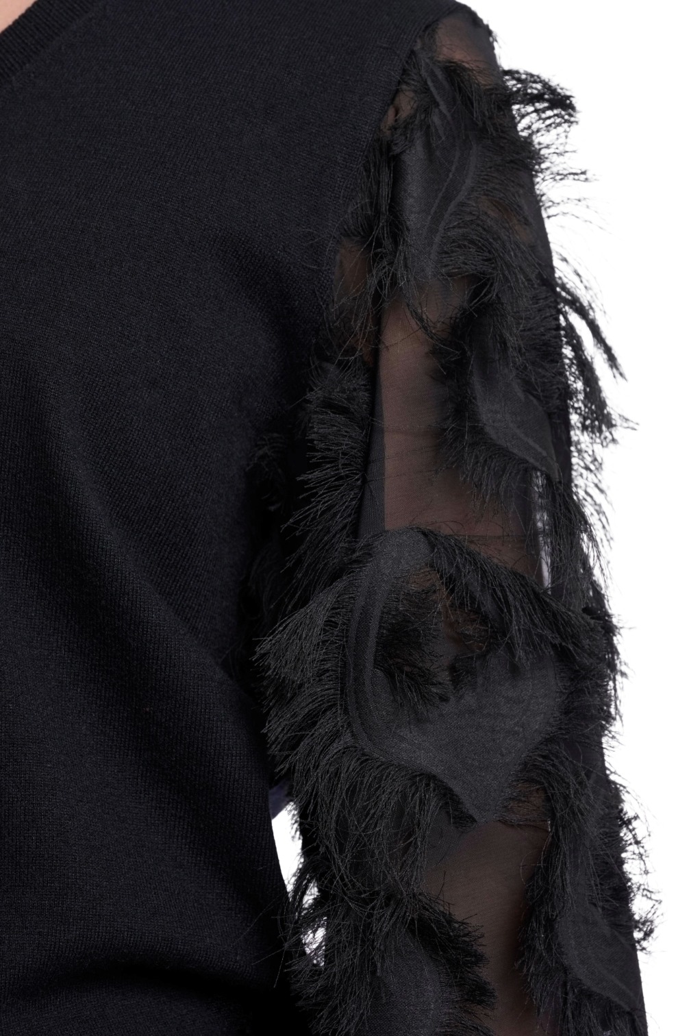 Rino & Pelle Rhode Damen Pullover mit Statement-Ärmeln