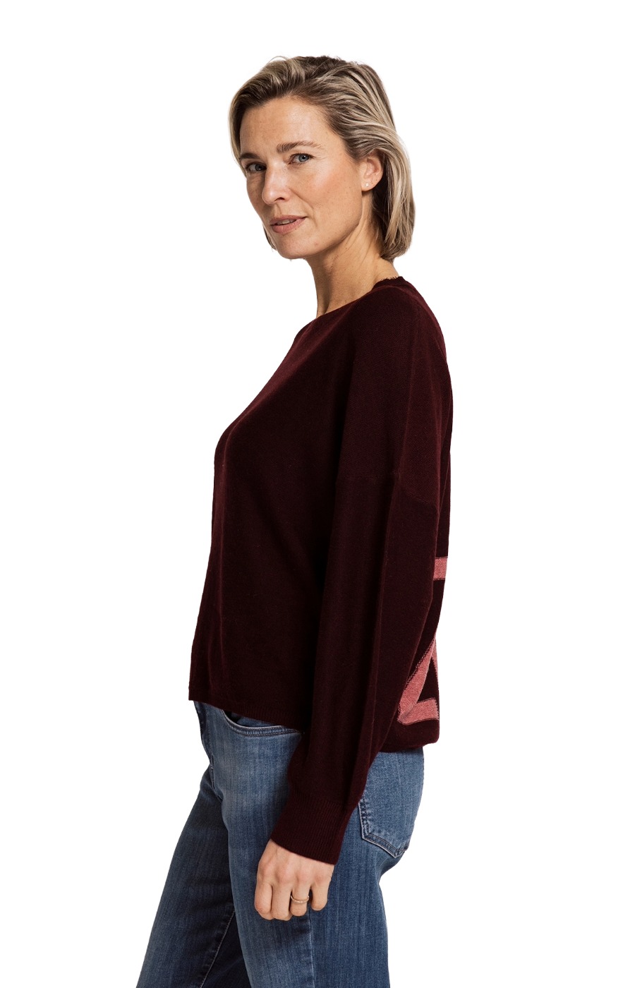 Zhrill Sasa Feinstrickpullover mit ZHRILL-Schriftzug