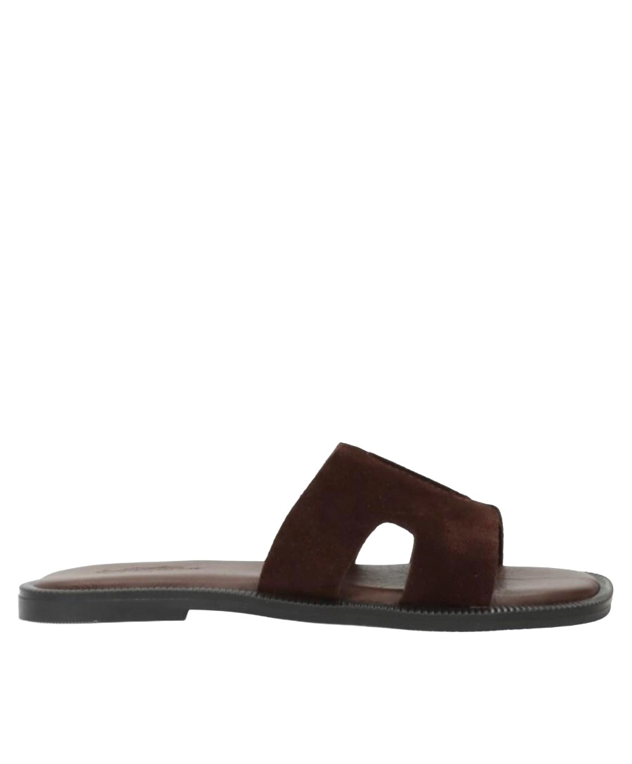 brown dark suede