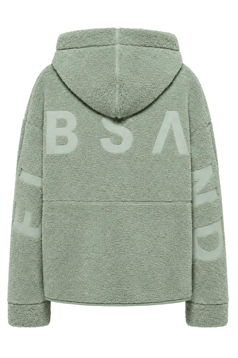 Elbsand Nelia Damen Teddy - Hoodie mit Logo-Details