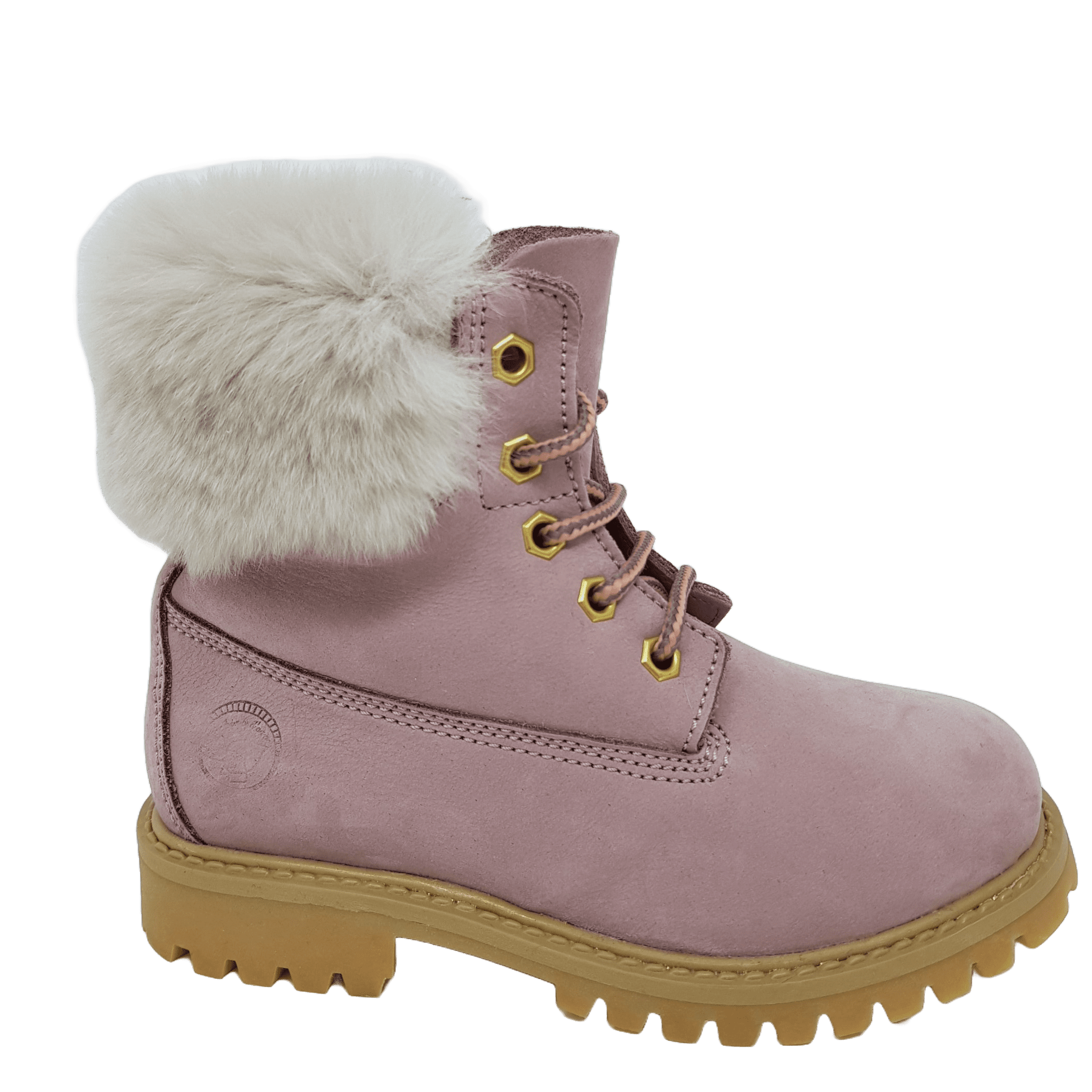 Zecchino d´Oro A04-403 1064 Mädchen Schnürschuhe mit Wollfutter