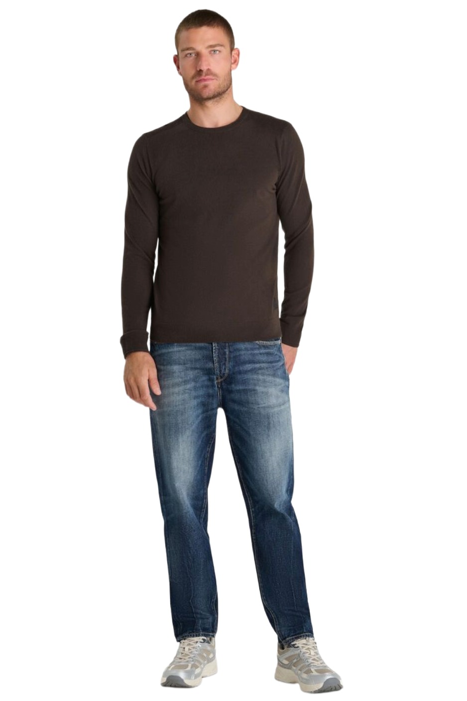 Le Temps des Cerises Nardi Herren Feinstrick- Pullover
