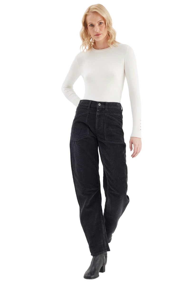 C.O.J. Cup of Joe Selena Cordhose im Barrel Fit