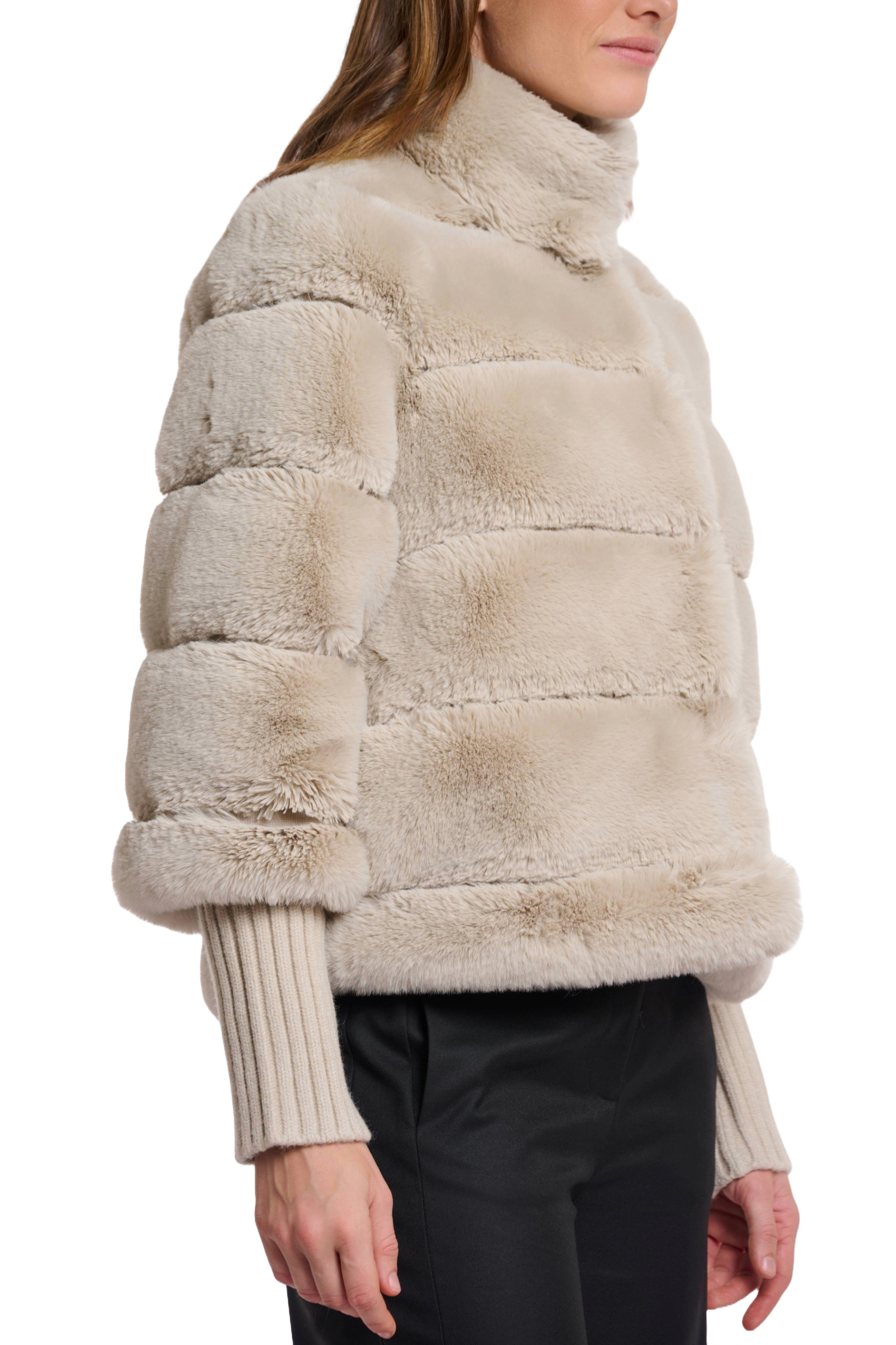 Rino & Pelle Feline Damen Plüschjacke