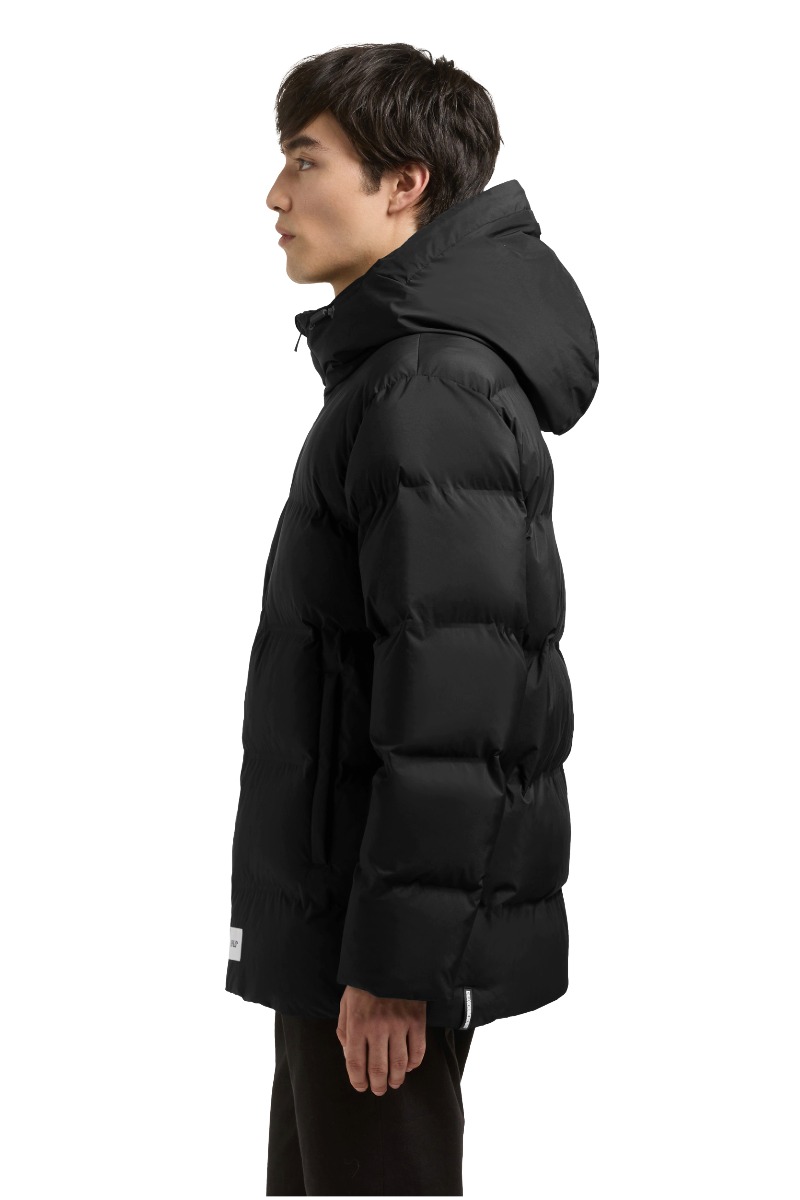Khujo SILAS Herren Puffer-Steppjacke mit Kapuze und Brusttasche
