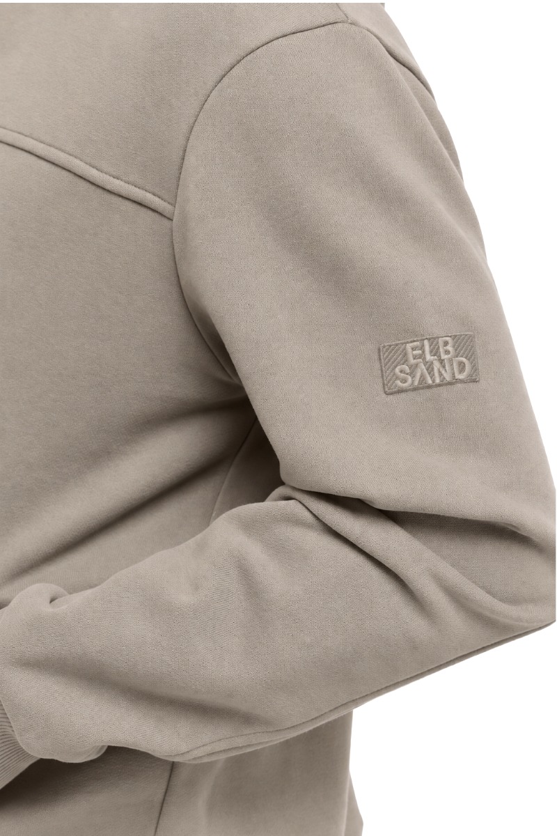 Elbsand Hannu Herren Hoodie mit Nahtdetails