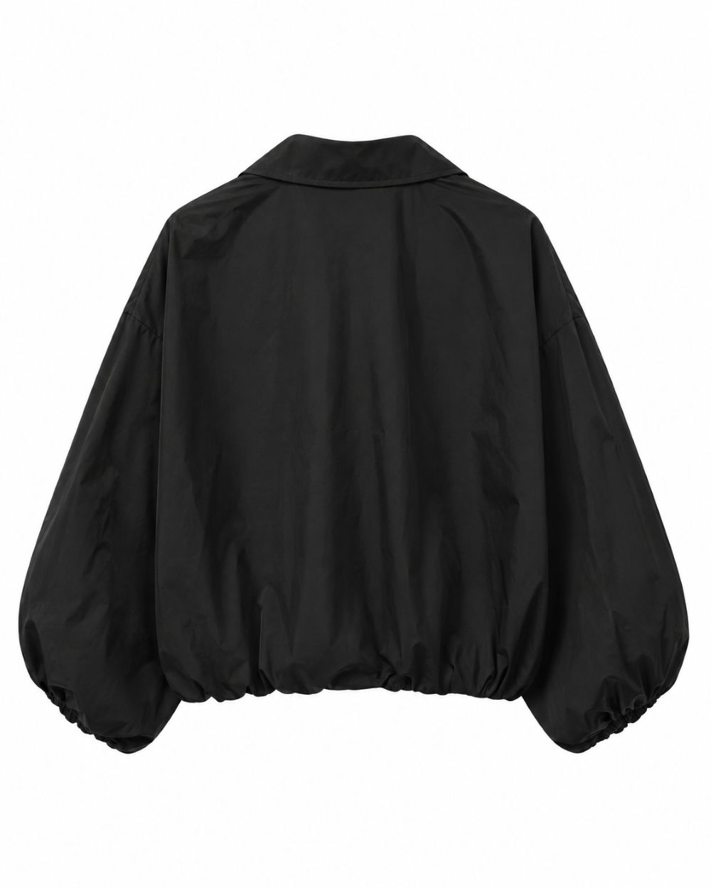 Leichte Blousonjacke mit 3/4-Ballonärmeln