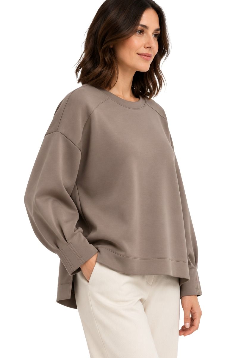Skuba Sweatshirt mit kleinen Schlitzen