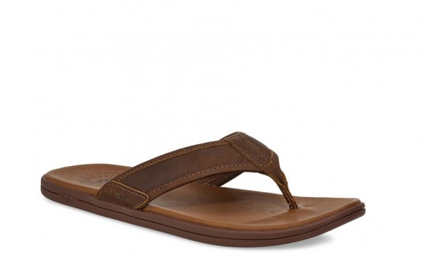 UGG Seaside Leather Flip Flop Herren Sandale